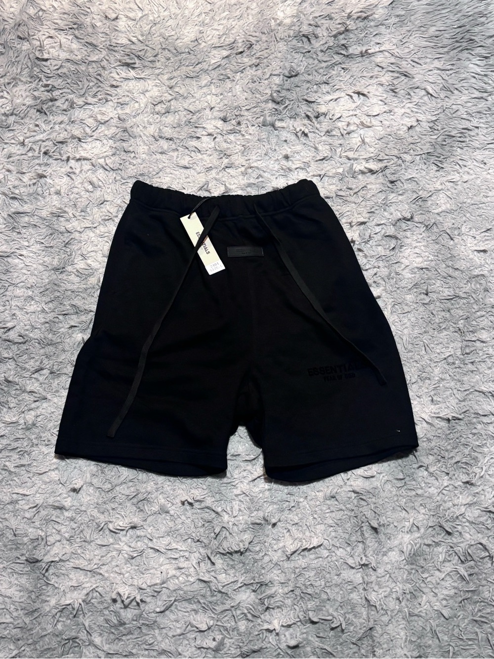 Fear of God Men's Black Drawstring Athletic Shorts